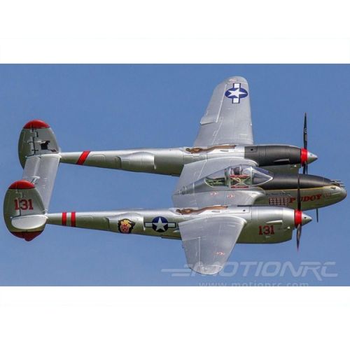 Freewing P-38 Silver PNP